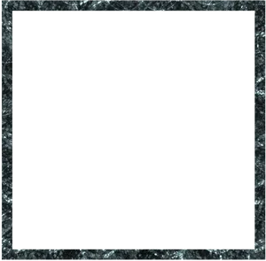 Black Centerwith Textured White Border PNG Image