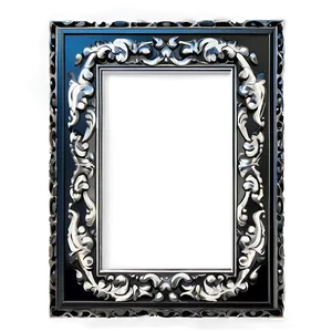 Black Certificate Frame Png Vwi PNG Image