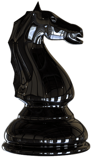 Chess Black Horse, Chess Pieces - Chess Pawn Horse, HD Png Download PNG with transparent background