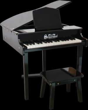 Schoenhut Baby Grand Piano 37 Keys, HD Png Download PNG image with transparent background