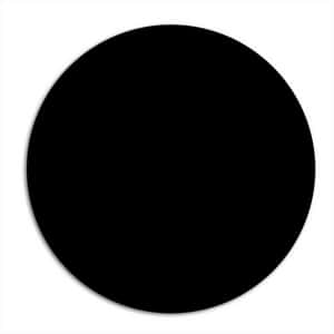 Black Circle White Background PNG image with transparent background
