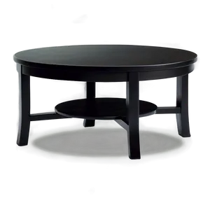 Black Coffee Table Png Ryn85 PNG Image