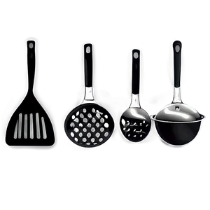 Black Cooking Utensils Png 13 PNG Image