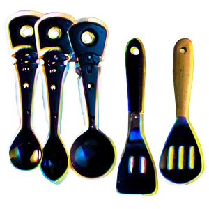 Black Cooking Utensils Png 78 PNG Image