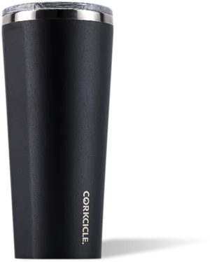 Black Corkcicle Tumbler Product Shot PNG Image