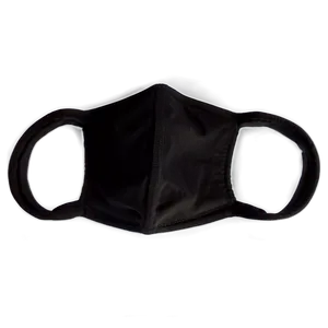 Black Covid Mask Png Etf97 PNG Image