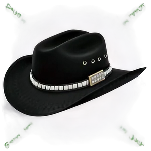 Black Cowboy Hat Png Vft6 PNG Image