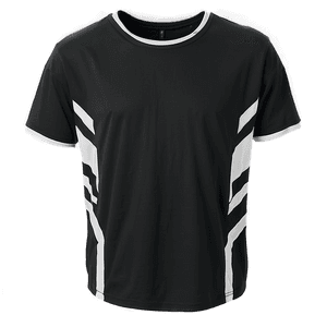 Black Crew Neck T Shirt PNG kef18 PNG