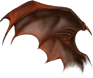 Black Demon Wings Png, Transparent Png PNG image with transparent background