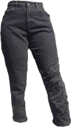 Aesthetic Black Jeans Png, Transparent Png PNG image with transparent background