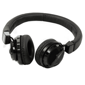 Black DJ Headphones PNG 06212024 PNG