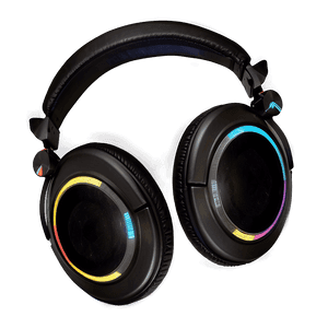 Black DJ Headphones PNG efy PNG