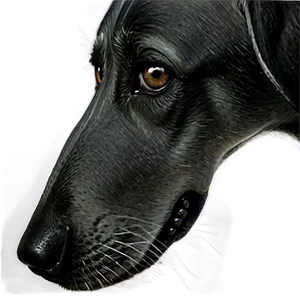 Black Dog Nose Png Nrn91 PNG Image