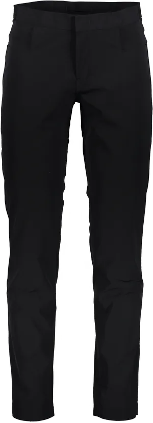 Black Dress Pants Front View PNG Image