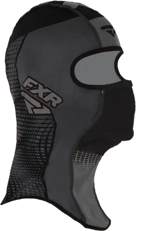 Black F X R Balaclava Ski Mask PNG Image