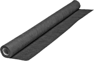 Black Fabric Roll Texture PNG Image