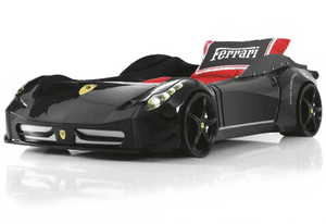 Black Ferrari Png - Boys Ferrari Car Bed, Transparent Png PNG image with transparent background