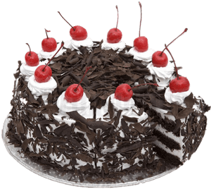 Black Forest - Birthday Black Forest Cake, HD Png Download PNG image with transparent background