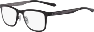 Black Frame Dragon Eyeglasses PNG Image