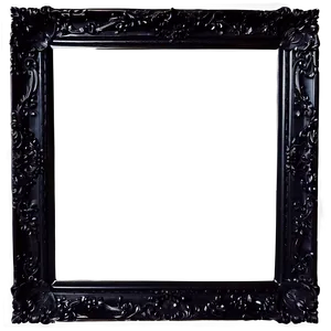 Black Frame For Mirror Png Lws34 PNG Image