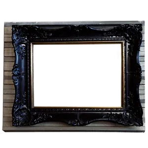 Black Frame Landscape Png 24 PNG Image