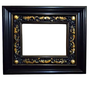 Black Frame With Mount Png Mcr64 PNG Image