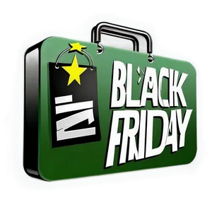 Black Friday D PNG Image