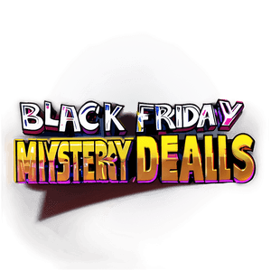 Black Friday Mystery Deals PNG ryj66 PNG image with transparent background