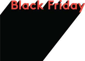 Black Friday Sale Banner PNG Image