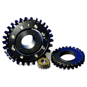 Black Gear Icon PNG 05252024 PNG image with transparent background