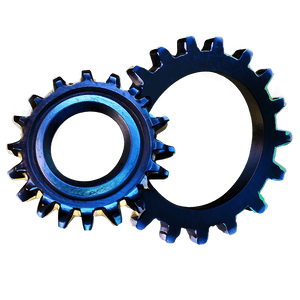 Black Gear Icon PNG 05252024 PNG image with transparent background