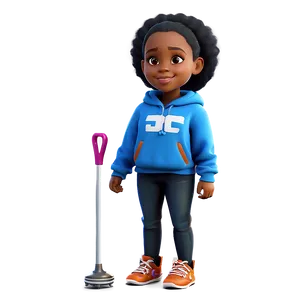 Black Girl Cartoon Character Design Png 68 PNG Image