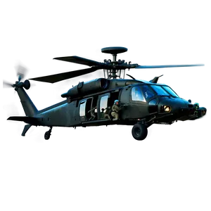 Black Hawk Attack Helicopter Png 36 PNG Image