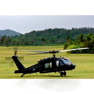 Black Hawk Helicopter Landing Zone Png 73 PNG Image