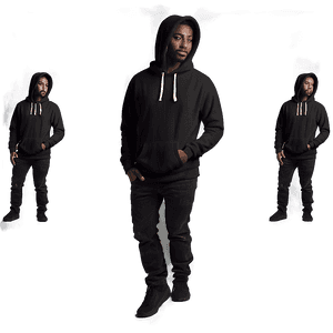 Black Hoodie Design PNG 41 PNG