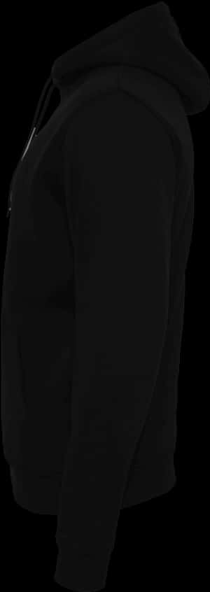 Side Black Hoodie Png, Transparent Png PNG