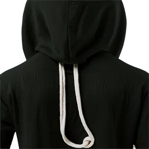 Black Hoodie Strings Png 69 PNG Image