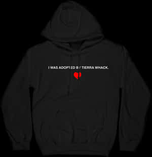 Adoption Hoodie - Billie Eilish Hoodie Black, HD Png Download PNG