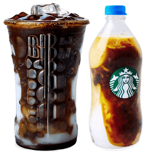 Black Iced Coffee PNG udd PNG