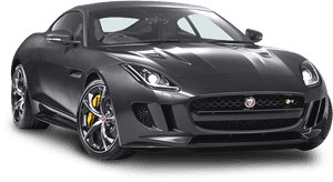 Black Jaguar F Type Coupe Car Png Image - Black Jaguar F Type 2016, Transparent Png PNG image with transparent background