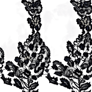 Black Lace Texture PNG bdk51 PNG image with transparent background