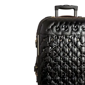 Black Leather Luggage Png Xtf84 PNG Image