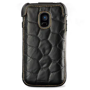 Black Leather Smartphone Case Png Vxj PNG Image