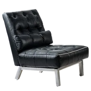 Black Lounge Chair Png Lpe80 PNG Image