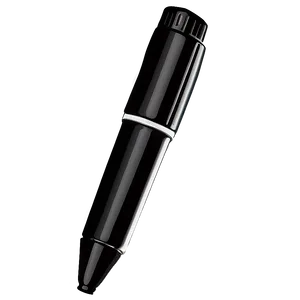 Black Marker A PNG Image