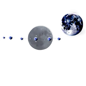 Black Moon And Constellations Png 55 PNG Image