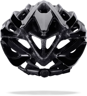 Black Mountain Bike Helmet PNG Image