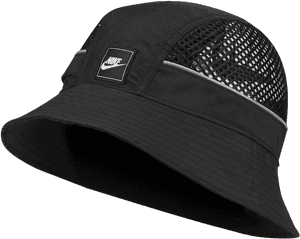 Nike Sportswear Mesh Bucket Hat Black - Bucket Hat Png Nike, Transparent Png PNG image with transparent background