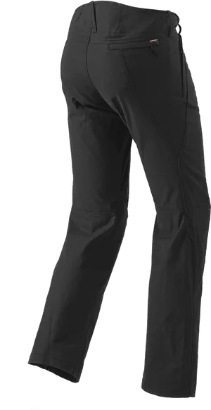 Black Outdoor Hiking Pants Product Photography PNG Image