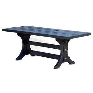 Black Outdoor Table Png Wkq PNG Image